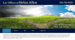 Desktop Screenshot of helenallenlaw.com